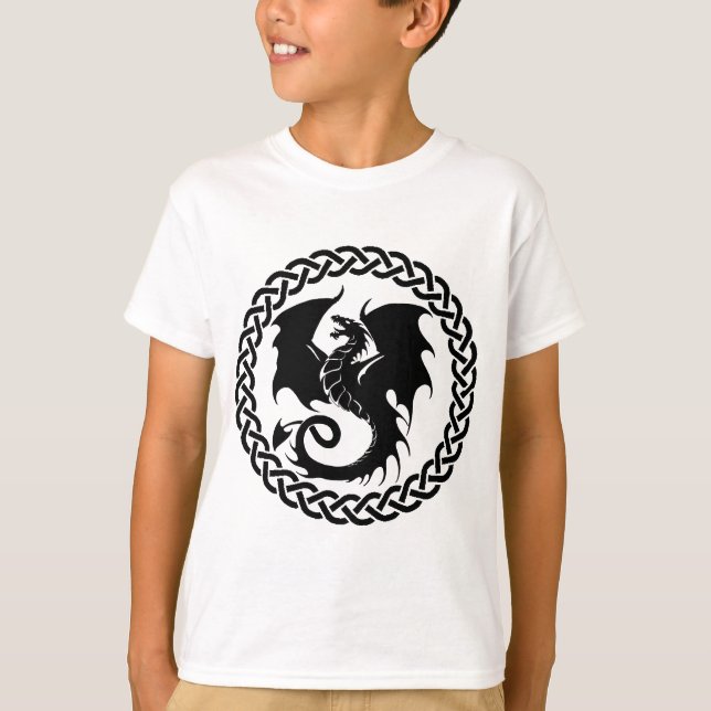 T-shirt TransparênciaCírculoCelta (Frente)
