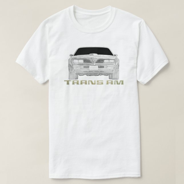 T-SHIRT TRANSPORTE AM DE FIREBIRD (Frente do Design)