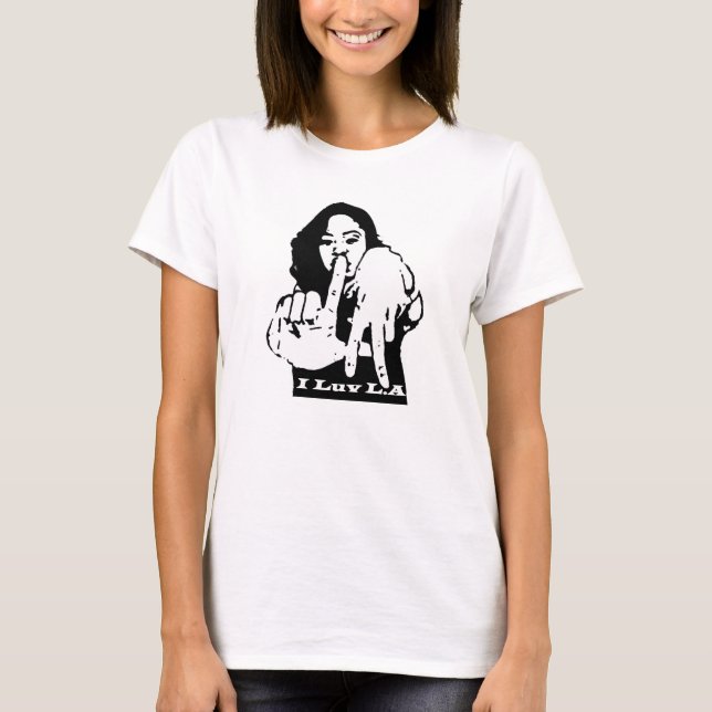 T-shirt TrapRock mim T de Luv L.A (Frente)