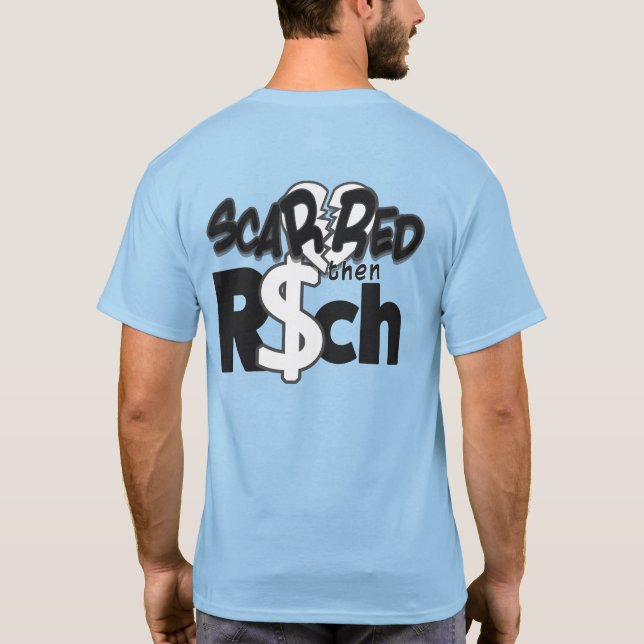 T-Shirt Traseiro e Frente e Traseira (Verso)