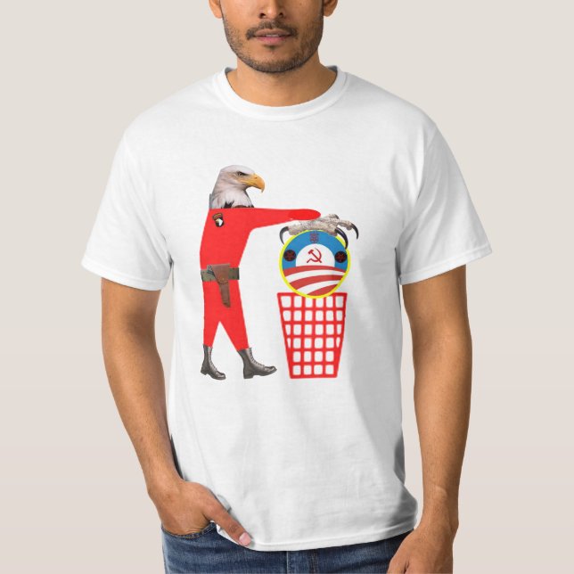 T-SHIRT TRASH OBAMA (Frente)