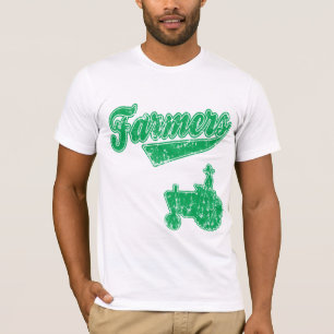 T-shirt Trator verde dos fazendeiros