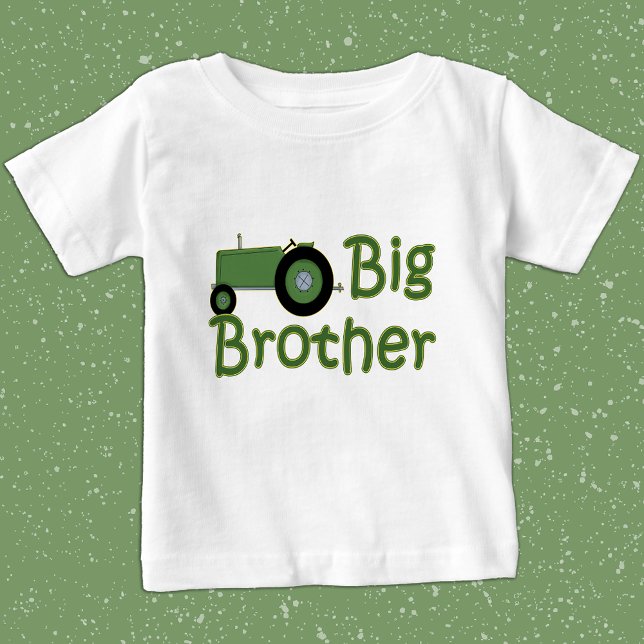T-shirt Trator Verde Grande Irmão (Criador carregado)