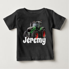 T-shirt Trator Verde Moderno Personalizado