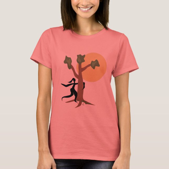 t-shirt Tree Hugger (Frente)