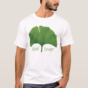 T-shirt Tree Hugger, Leaf Lover - Ginkgo
