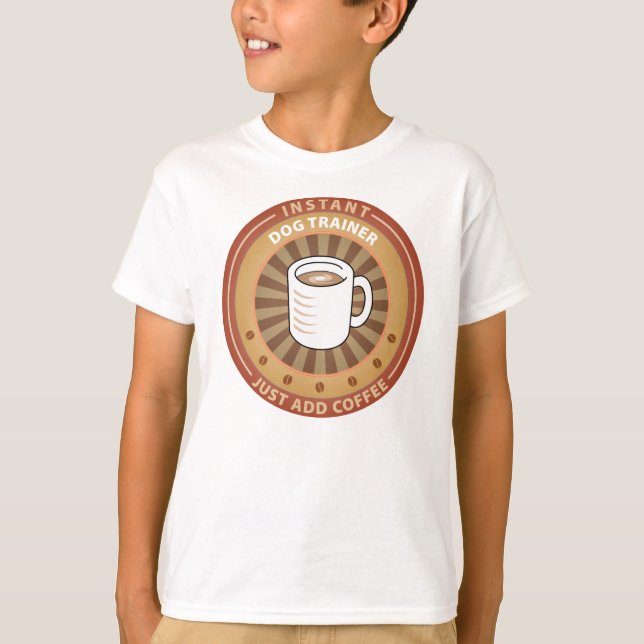 T-shirt Treinador de Cães Instantâneos (Frente)