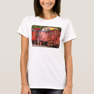 T-shirt Trem - Caboose de Pensilvânia, região nortista