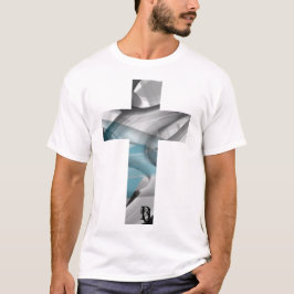 T-Shirt Trend Abstrato Blue Ocean