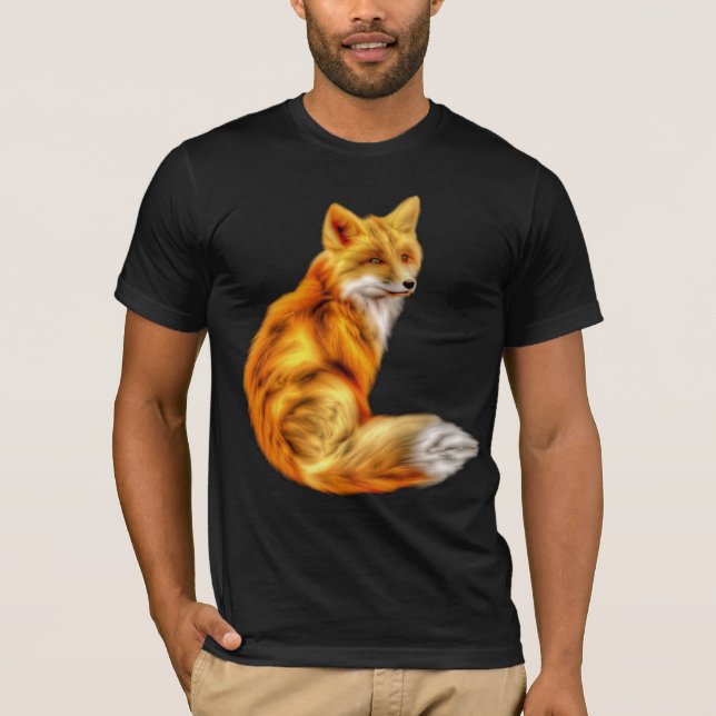 T-Shirt Trendy Red Fox (Frente)