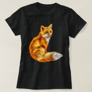 T-Shirt Trendy Red Fox