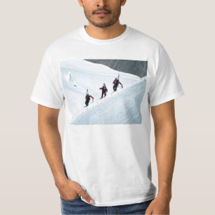 T-shirt Três alpinistas, Mont Blanc