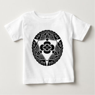 T-shirt Três borboletas com mokko