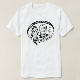 T-shirt Três elogios para o pai no dia dos pais