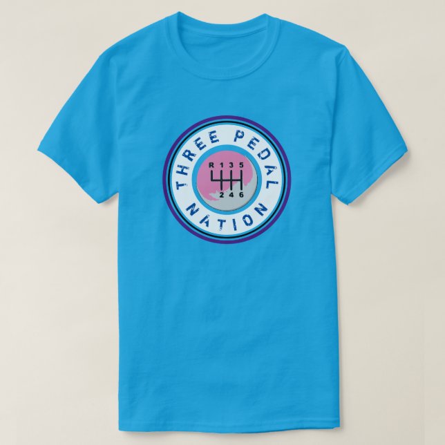 T-Shirt três nações PEDAIS (Frente do Design)