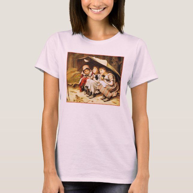 T-shirt Três Pequenos Gatinhos (Frente)