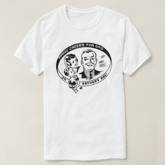 T-shirt Três Vivas para o Papai no Dia dos Pais