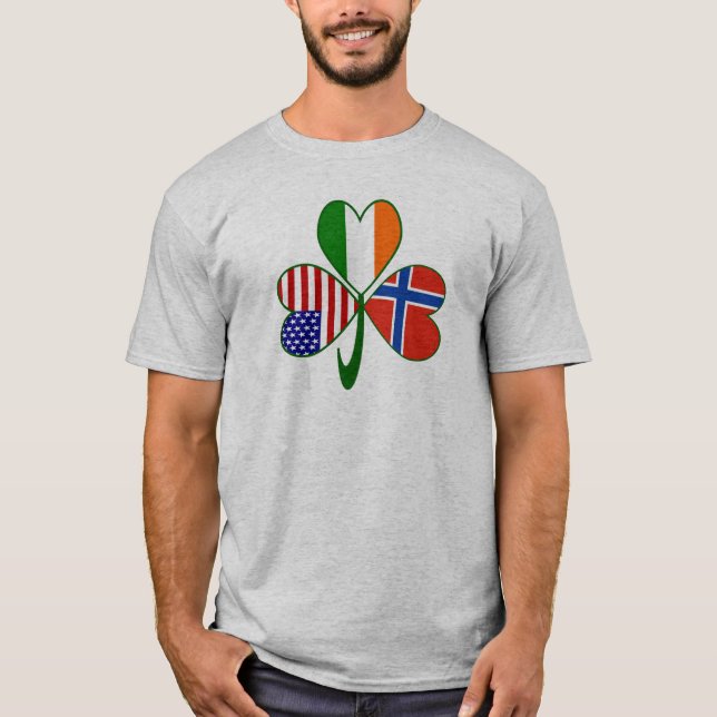 T-shirt Trevo da Noruega (Frente)