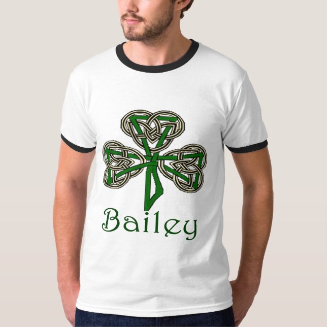 T-shirt Trevo de Bailey (Frente)