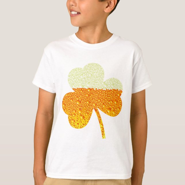 T-shirt trevo de cerveja (Frente)