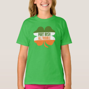 T-shirt Trevo do Dia de São Patrício - irlandês da part