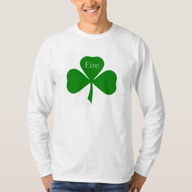 T-shirt trevo, Eire (Frente)