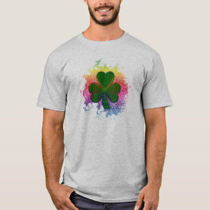 T-shirt Trevo psicadélico
