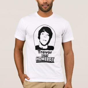 T-shirt Trevor é meu ficar em casa