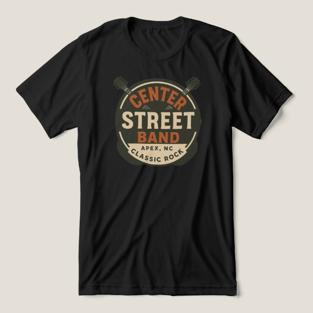 T-Shirt Tri-Blend Shirt (Design frontal)