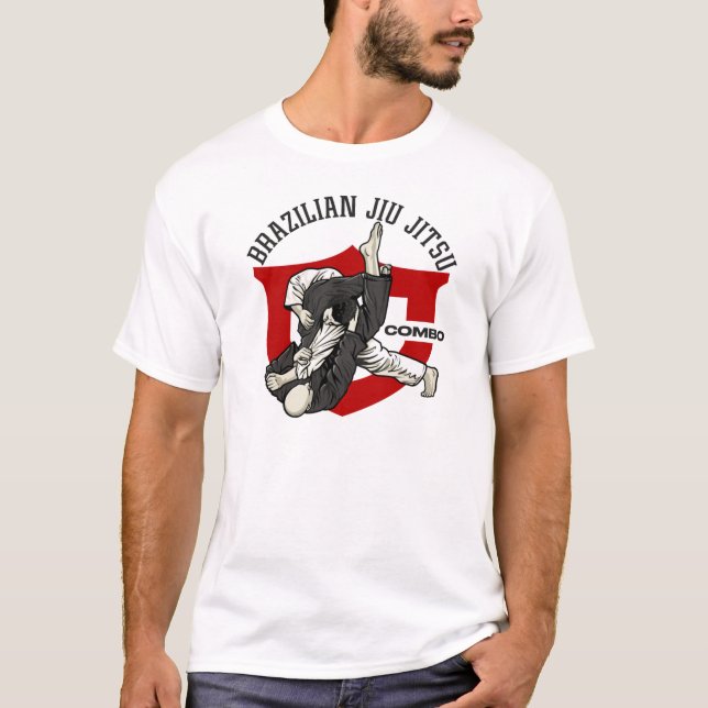 T-Shirt Triangle BRAZILIAN JIU JITSU (Frente)