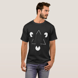 T-shirt Triângulo Kanizsa
