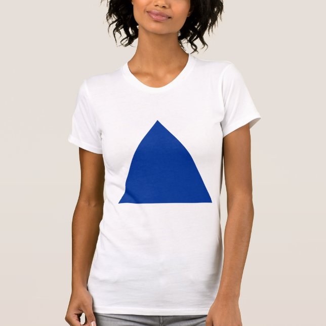 T-shirt Triângulo - Marinho azul (Frente)