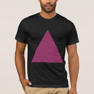T-shirt Triângulo - Plum