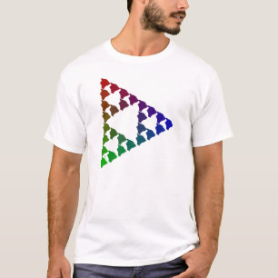 T-shirt Triângulos da ilha de Havaí