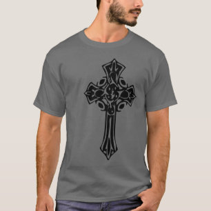 T-shirt tribal_cross