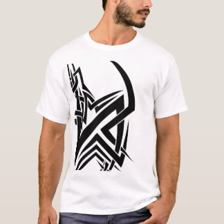 T-shirt Tribal preto