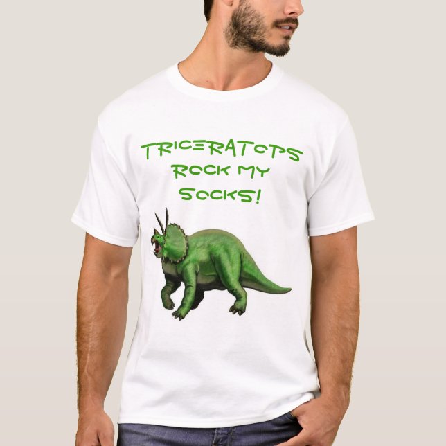 T-shirt Triceratops (Frente)