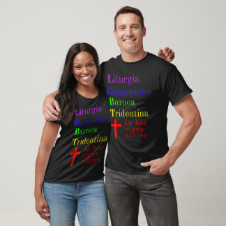T-shirt tridentinische Messe
