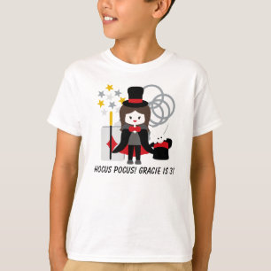T-shirt triguenho feito sob encomenda da mágica d