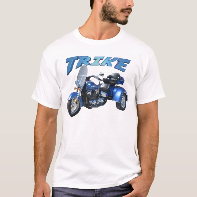 T-shirt Trike azul (Frente)