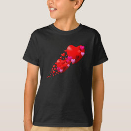 T-shirt Trilha de Corações -