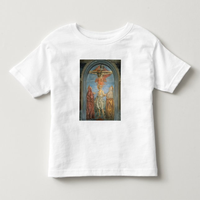 T-shirt Trindade santamente com St Jerome (fresco) (Frente)