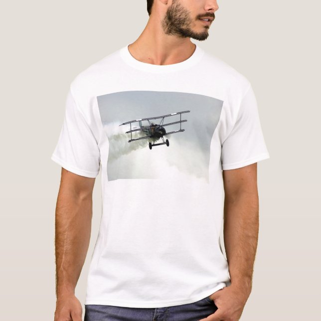 T-shirt Triplane do Fokker (Frente)