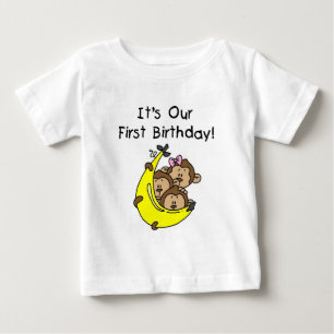 T-shirt Triplets 1rua - Dois Meninos, Uma Rapariga