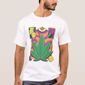 T-Shirt Trippy Weed