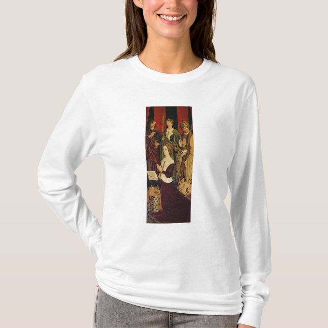 T-shirt Triptych de Moses e de Bush ardente (Frente)