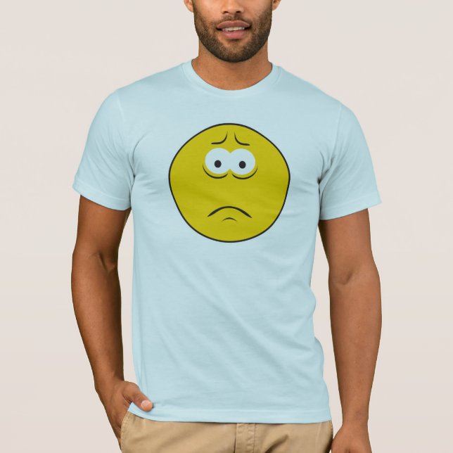 T-shirt Triste Face De Roda (Frente)