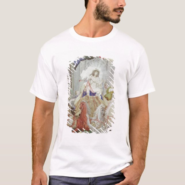 T-shirt Triumph do rei Louis XIV de France (Frente)