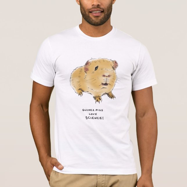 T-shirt trivialidade da cobaia (Frente)