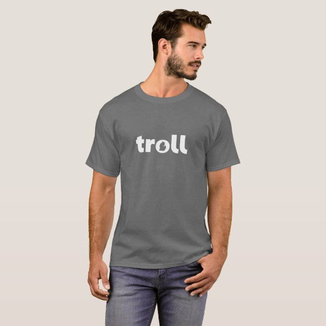 T-shirt Troll de Michigan (Frente Completa)